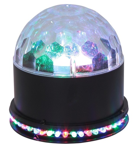 [UFOASTROBLCAL] Efecto astro 3 LEDs RGB de 3W x, UFO: LED 48x 10mm Ø RGB. Mod. UFO-ASTRO-BL