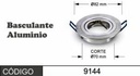 Aros Dicroica Basculante Aluminio Rayado Redondo 82X25mm. Mod. 9144-10383.jpg