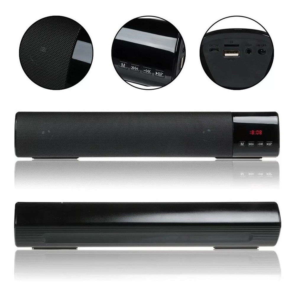 Barra de sonido portátil 10W negra BIWOND. Mod. SKINNYBAR-14313.jpg