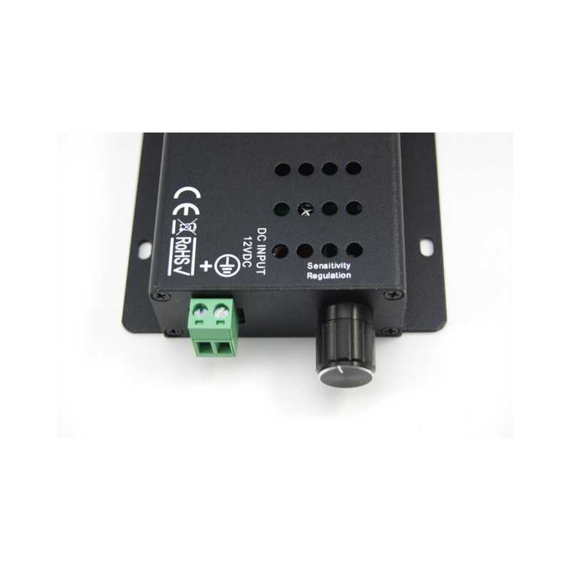 Controlador Led 12/24v RGB Music 180w 18A por infrarrojo 2 salidas. TCONTMUS18A-8217.jpg