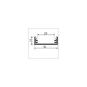 Perfil de aluminio Led WIDE de 2 metros. TL84030020-8220.jpg