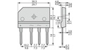 Puente rectificador 15 Amp 600 Volt 200 Amp IFSM. Mod. TS 15P05G-9320.jpg