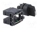 Interruptor rotativo 3 posiciones NA x2 3A/240VCA 22mm negro Telemecanique. Mod. XB5 AD33-12493.jpg