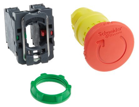Botón seta de emergencia NA/NC 40mm Telemecanique. Mod. XB5 AS8445-12507.jpg