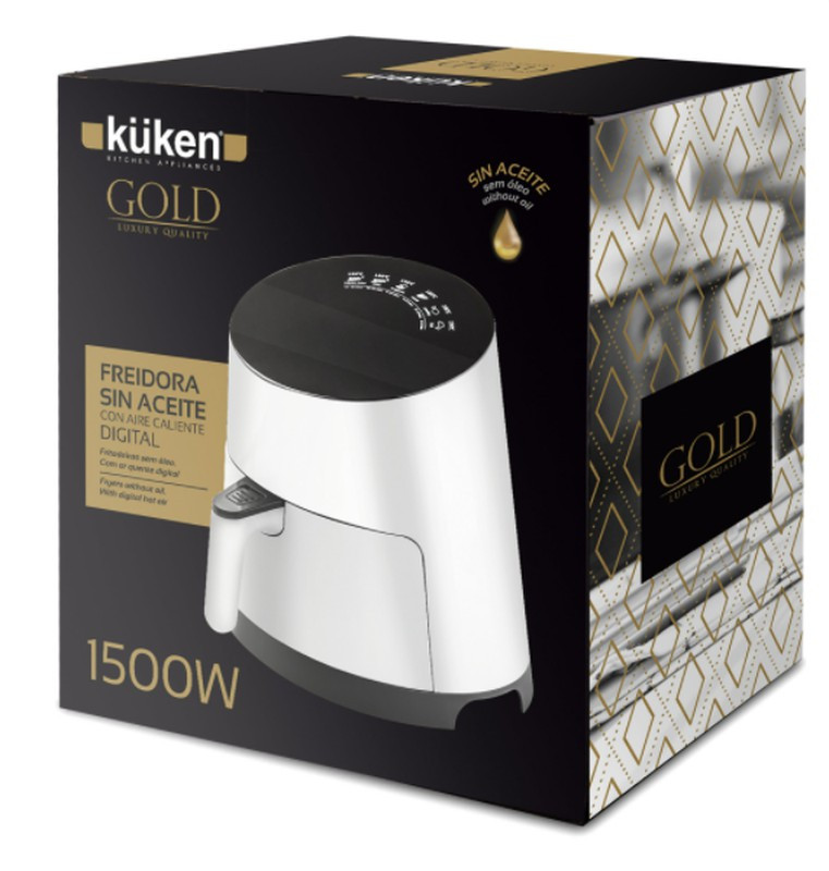 Freidora sin aceite 1500W 3,5L KUKEN blanco negro. Mod. 34444-15206.jpg
