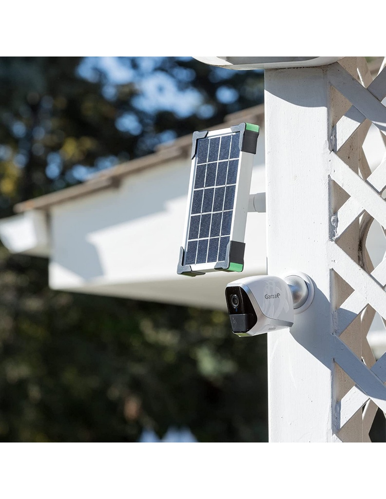 Cámara Wifi de exterior con batería 1296p SFHD 2K y panel solar Garza Smart. Mod. 401365G-17115.jpg