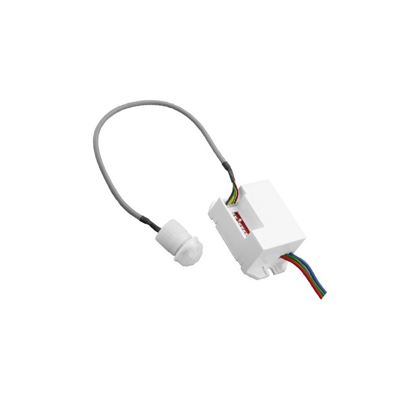 DETECTOR MINI EMPOTRABLE DE MOVIMIENTO AJUESTE LUZ Y TIEMPO. Mod. 03227