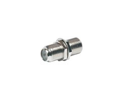 Conector adaptador Prolongador F doble hembra. Con tuerca. Mod. 1495-A