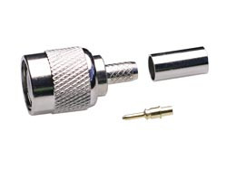Conector TNC Macho Crimp RG-58. Mod. 1502-B