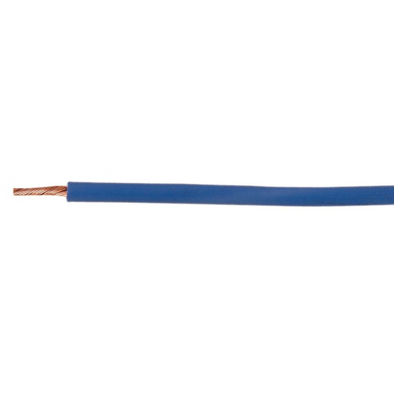 HILO DE LINEA FLEXIBLE LIBRE DE HALOGENOS 6MM AZUL. MOD. LH6AIBC