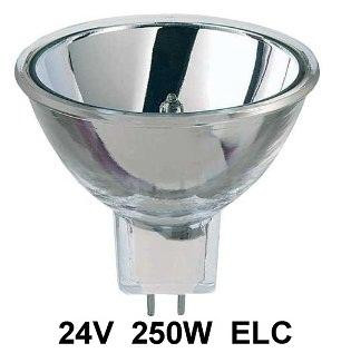 Lámpara 24V 250W Dicroica GX 5.3 ELC. Mod. 37432