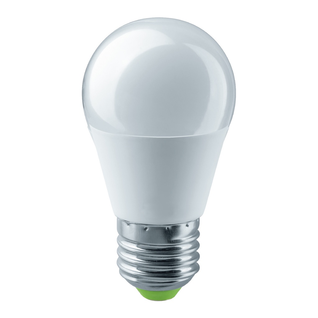 LAMPARA LED ESFERICA 12-24VDC 06w E27 600lm 6000K. Mod. 45270612CW