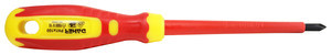 Destornillador aislado estrella (Philips) 1000V 1.0x100. Mod. 46.505/1