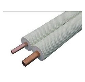 Tubo cobre aislado bi-polar 1/4 + 3/8 20 metros. Mod. 468.02.0324