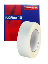 CINTA AISLANTE NUÑEZ 20X25 mm BLANCA. Mod. NUÑEZ12B20X25