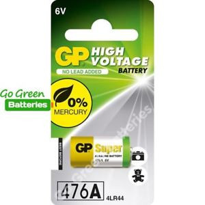 Pila alcalina 6V GP. Mod. 4LR44 476A