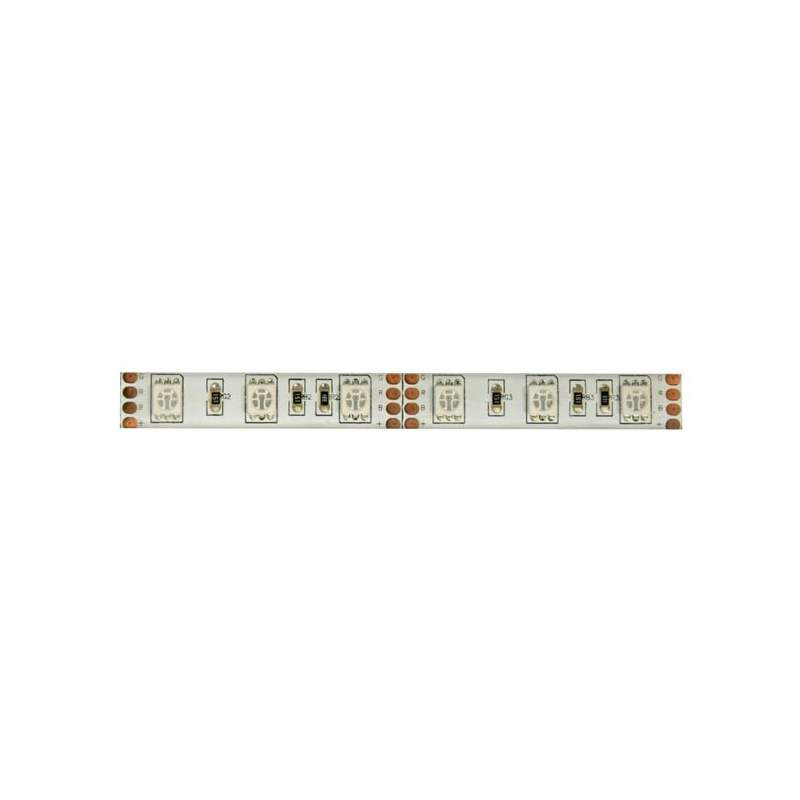 Tira de led 24v flexible 5 metros SMD 5050 60 led / m RGB IP20. 5050RGB24V