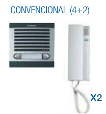 Kit portero citymax 2 lineas 6325 FERMAX. Mod. 6202
