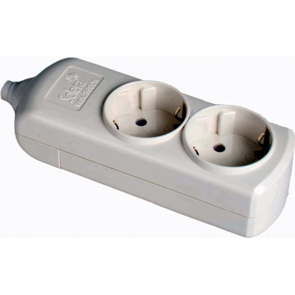 Base Multiple 2 Tomas S/cable - Solera. Mod. 8002