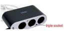 Cargador Mechero Triple Switch USB. Mod. WF0306