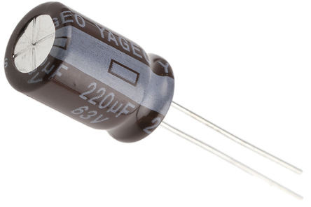 Condensador electrolítico 220uf/63v