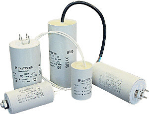 Condensador arranque motor 35uF 450V con cable. Mod. CPM35MFCABLE