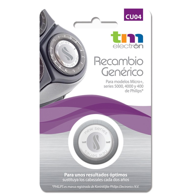 Cabezal de afeitado compatible CU04