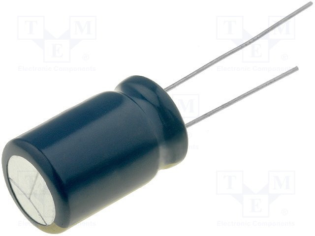 Condensador electrolítico THT 2700uF ±20% 25VDC. Mod. CE100025