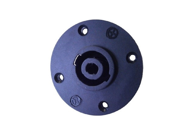 Chasis redondo SPEAKON 4 pins