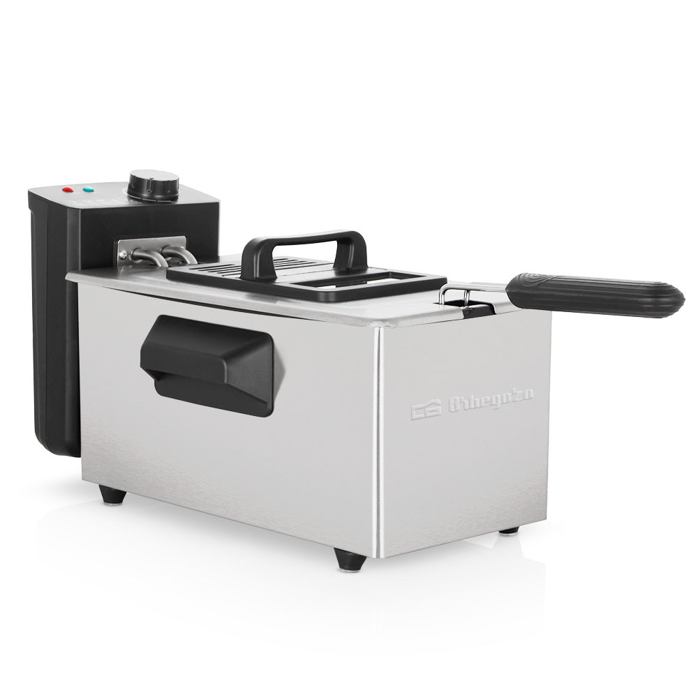 Freidora 3 litros inox Orbegozo. Mod. FDR 33
