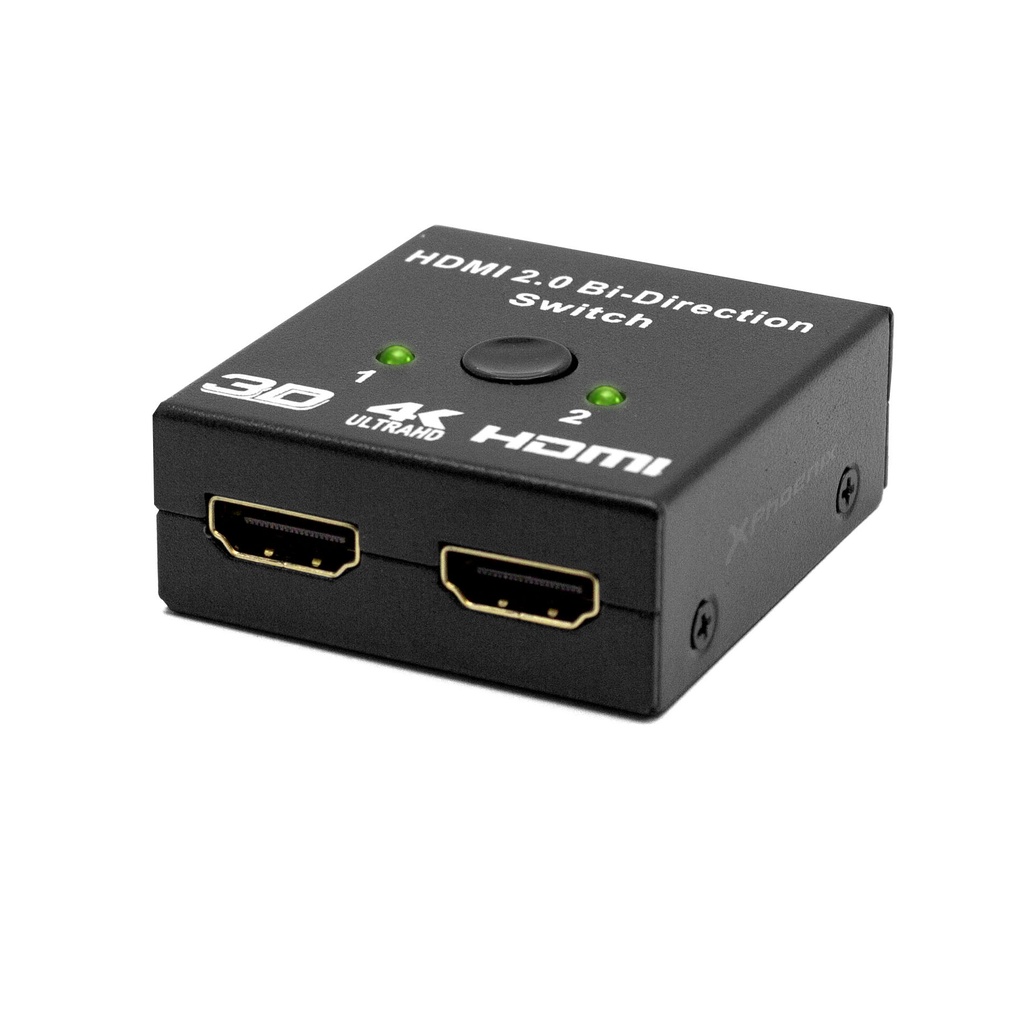 Splitter switch bidireccional 2 a 1 o 1 a 2 4K. Mod. 1866AVA