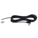 Soporte antena CB roscada c/ cable 4 metros. Mod. PNI T601