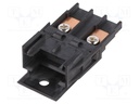 Portafusible maxi fusible 60A 29mm tornillo. Mod. R3-72