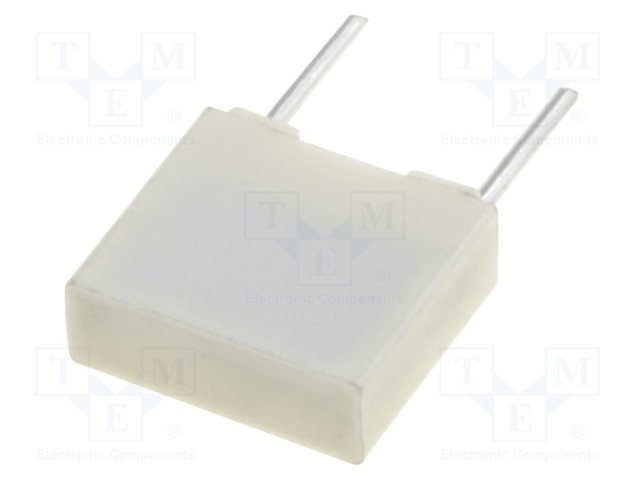 Condensador poliéster 47nF 63VCA 100VCC. Mod. CP47N100V