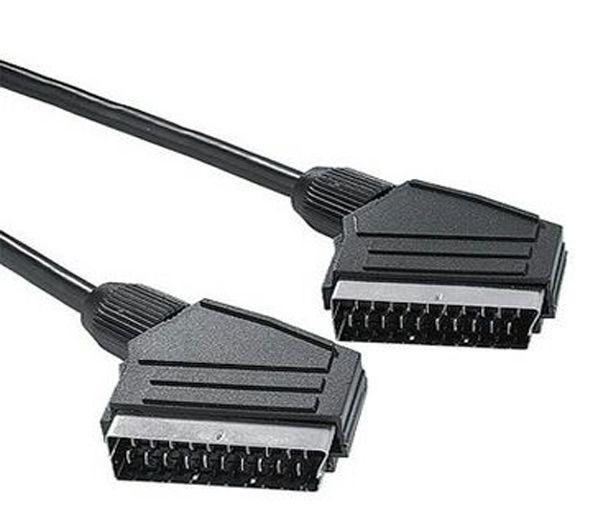 Conexión euroconector macho - macho 1.5 m. Mod. S-1002