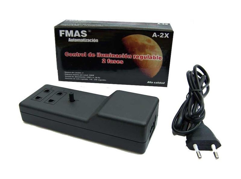 Controlador de iluminación regulable 2 fases A-2X