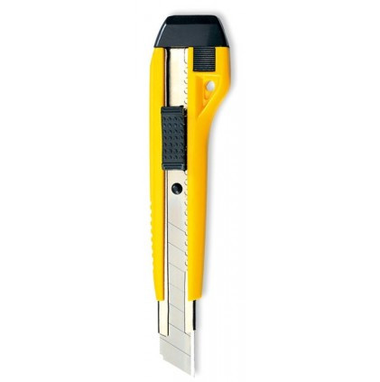 CUTTER CORTADOR GRANDE MANGO ANCHO. CUCHILLA 18 mm SHINERWAY MOD. 15503