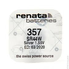 Pila Boton Oxido Plata renata 357 SR44W LR44
