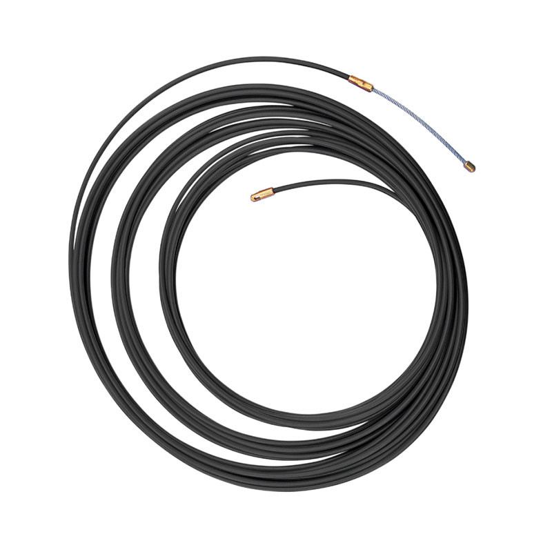 GUÍA PASACABLES NYLON 4 MM NEGRO 15 M. MOD. 12104015