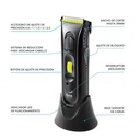 Cortapelos/Barbero recargable azul. Mod. TMHC106B
