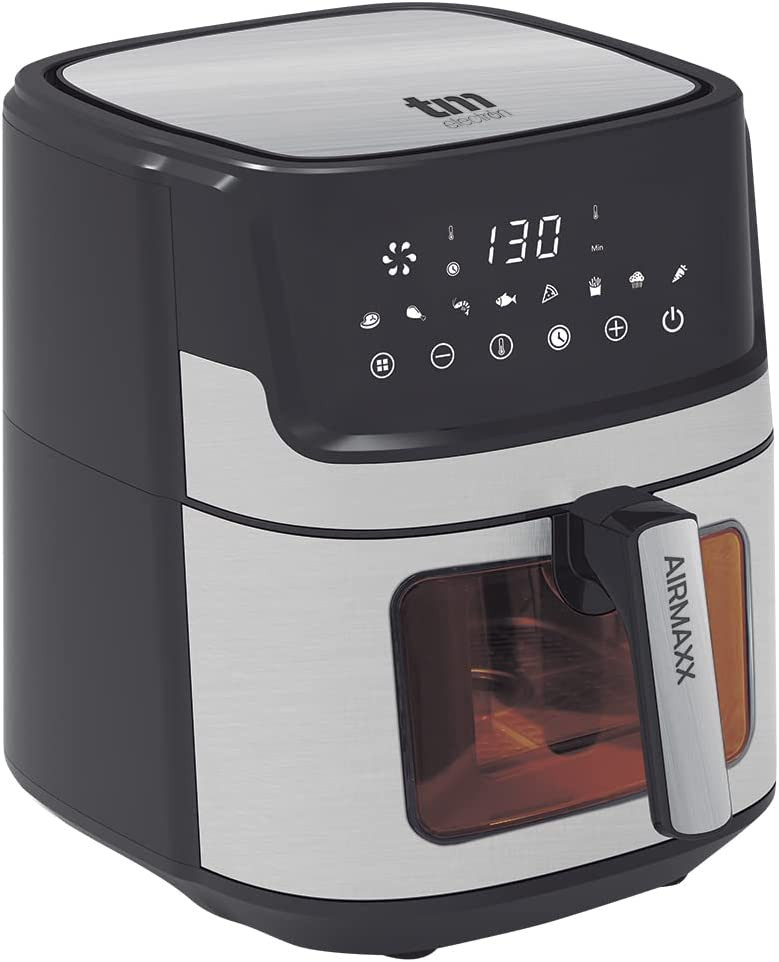 Freidora digital XXL 6.5 litros sin aceite TM Electron. Mod. TMPFR105
