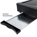 Tostador horizontal 600W TM Electron negro. Mod. TMPTS006BK