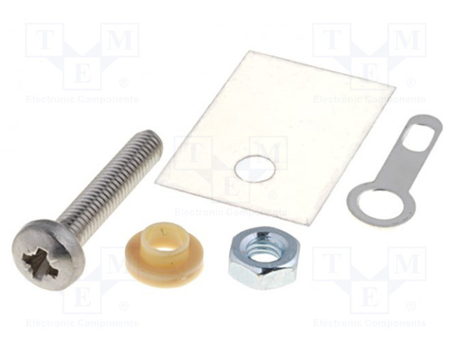 Conjuntos aislantes para transistores TO220. Mod. TO220-SET