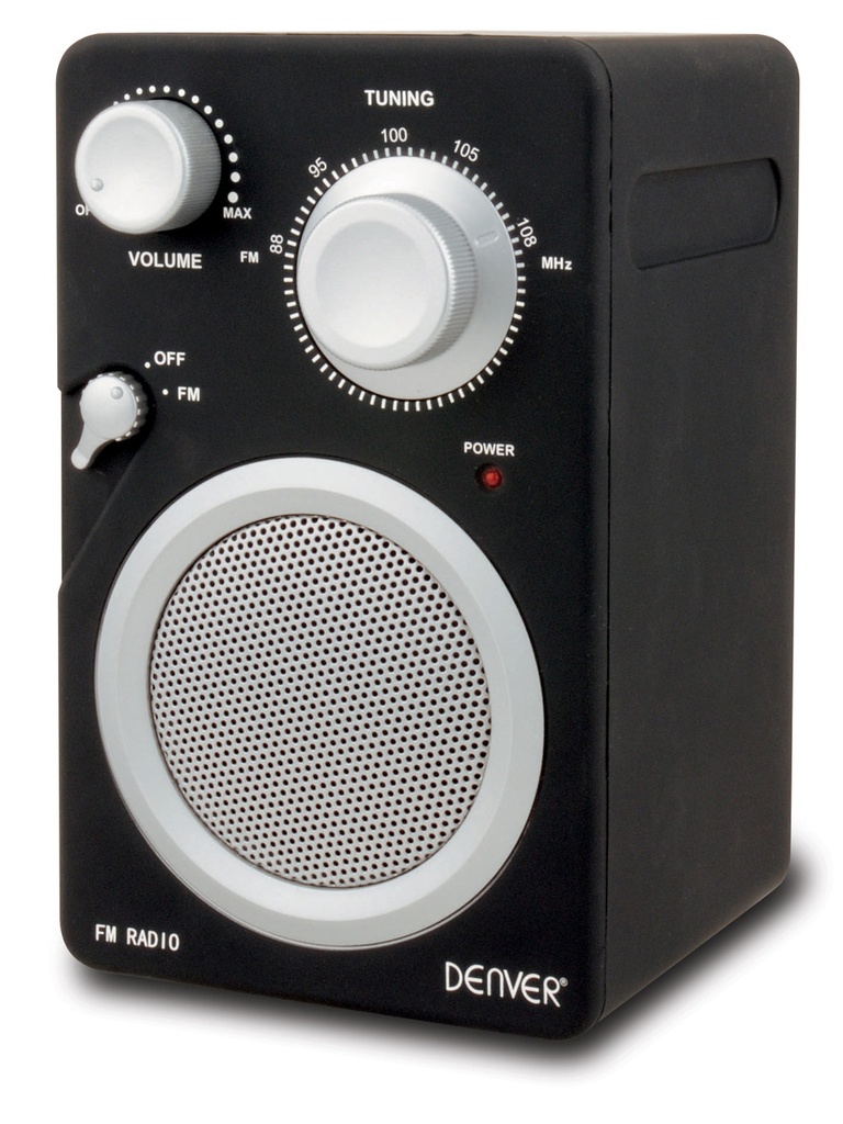 Radio FM analógica Denver. Mod. TR-41C