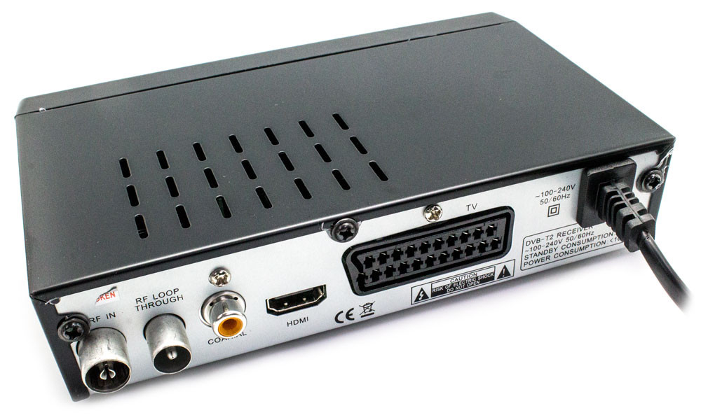 TDT SOBREMESA BIWOND REPRODUCTOR GRABADOR HD. Mod. DVB-T2