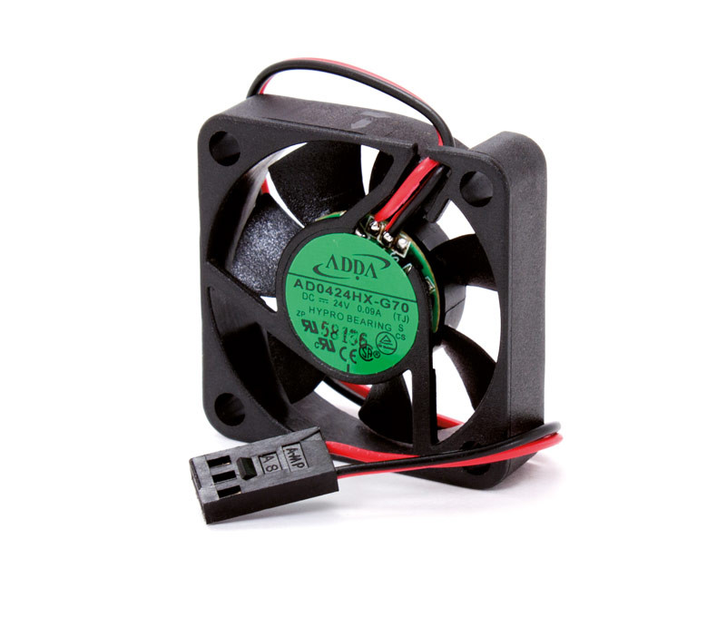 Ventilador cojinete de fricción 24VDC 40x40x10. Mod. VEN034