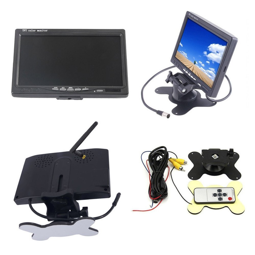 Cámara de visión trasera inalámbrico pantalla 7"