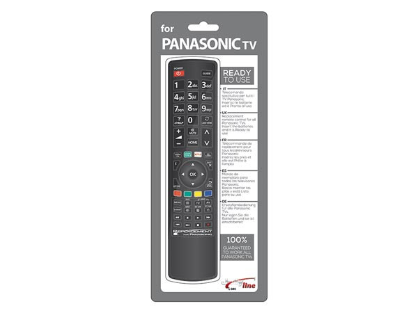 MANDO A DISTANCIA COMPATIBLE TV PANASONIC. MOD. VRCPANA