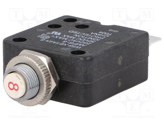 Interruptor magnetotérmico 250Vca 50Vcc 8A W58XB1A4A8
