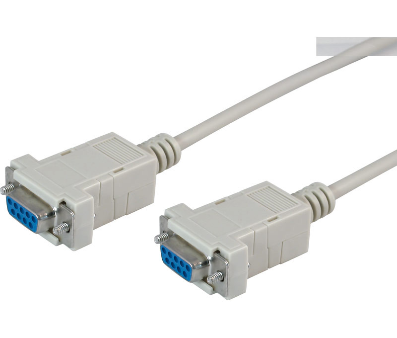 Conexión SUB-D 9 pines hembra-hembra Null Modem. Mod. 2879